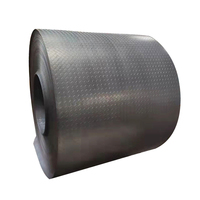 Bobine d'acier antidérapante à motif en T laminée à chaud SS400 pour sol de camion, plateforme d'atelier, marche d'escalier