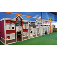 Fomenta las Habilidades Sociales con Juegos de Rol, Equipo de Juegos Interior para Niños que Permite a los Niños Interactuar en su Centro.