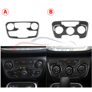 Kit de Molduras Interiores Completas de Fibra de Carbono para <span class=keywords><strong>Jeep</strong></span> <span class=keywords><strong>Compass</strong></span> 2017-2021, Adhesivo para Tablero, Kit de Carrocería - Product Image 4