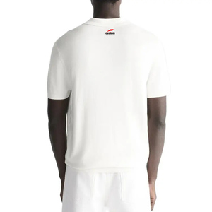 <span class=keywords><strong>Polo</strong></span> <span class=keywords><strong>sans</strong></span> manches en coton de luxe personnalisé pour homme, tricoté, haut de gamme, col rond, sur mesure - Product Image 3