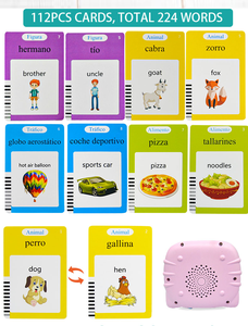 Tarjetas de Memoria Interactivas Musicales Personalizadas al por Mayor, Máquinas de Aprendizaje, Lector de Tarjetas de Memoria, Juguetes Educativos para Niños - Product Image 3