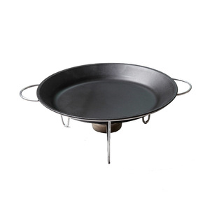 Wok de hierro antiadherente con soporte para cocinar al vapor y guisar, 30 cm, color sólido - Product Image 5