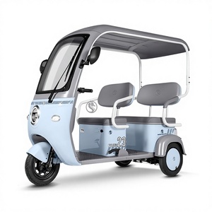 600W 48V Two-row Open Body <strong>Tuk</strong>-<strong>tuk</strong> Electric Tricycle Passenger Family Vehicle 300kg Load Lead-acid/Lithium <strong>Battery</strong> 25km/h - Product Image 5