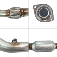 Nouveau catalyseur de pièces automobiles en gros directement de l'usine Yueyang pour 300 2005-2010 3.5L/2.7L en acier inoxydable Euro II