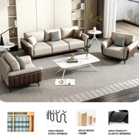 Ensemble de canapés de bureau modernes et minimalistes Direct Source, canapé sectionnel