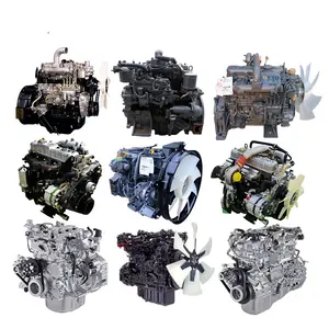 محرك كامل 6bg1t 4jb1t 6bd1 4hk1 مجموعة محرك ديزل إيسوزو لحفارة محرك ديزل