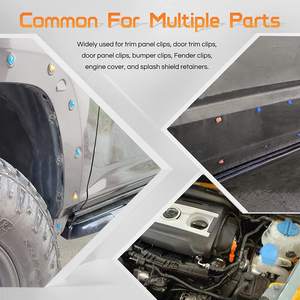 421 adet plastik araba klipler oto plastik raptiye & klip için araba oto itme tutucu oto araba plastik klipler itme perçin - Product Image 3