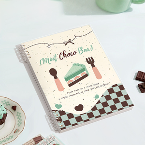 Cuaderno de Hojas Sueltas Four Seasons Youth Mint Chocolate, Bloc de Notas, Diario y <span class=keywords><strong>Libro</strong></span> de Ejercicios, <span class=keywords><strong>Regalo</strong></span> - Product Image 4
