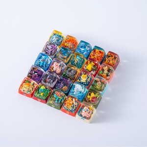 2025 Aflion 3D Anime Figure <span class=keywords><strong>ESC</strong></span> Résine Keycaps Keycaps Faits À La Main pour Clavier De Jeu - Product Image 1