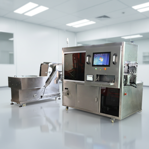 Imprimante UV multifonctionnelle pour marquage laser de bouchons de bouteilles avec intégration de chargeur de cartouches, scanner et emballage de boîtiers, marque BMG, haute précision - Product Image 1