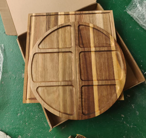 Planche à découper en bois irrégulière, style palette, pour steak, pain, fromage et aliments traiteur, épaisseur 2 cm - Product Image 6