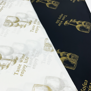 Custom Printed Logo Moisture-Proof Tissue <strong>Paper</strong> Pear <strong>Paper</strong> <strong>Wrap</strong> for Clothing Shoes Gifts Packaging - Product Image 2