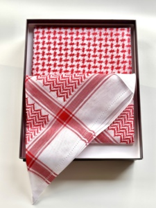 Keffiyeh Shemagh arabe en coton pur de haute qualité - un choix premium pour les vêtements - Product Image 2