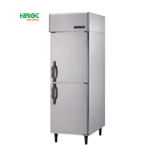 Refrigerador comercial de 2 portas para supermercado refrigerador vertical