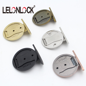 Dayanıklı Modern stil paslanmaz çelik 304 görünmez kapı durdurucu eşik braketi Metal bahar eşik duvar koruyucu - Product Image 6