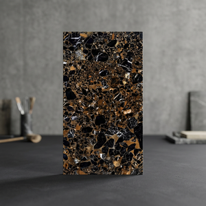Wholesale Stone Black 800x1600mm High Gloss Porcelain Floor Wall Tiles Best Collection From India - Product Image 3
