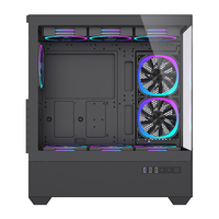 Boîtier d'ordinateur de jeu en verre trempé Lovingcool OEM Factory, avec USB3.0 complet, RGB, pour processeur E-ATX ATX ITX, châssis Full Tower