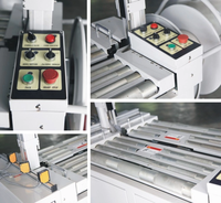 Máquina Flejadora Automática Eléctrica de Mesa Alta KZ-8060/D con Motor para Flejado de PP de Grado Alimenticio, Tamaño 800x600/80x50