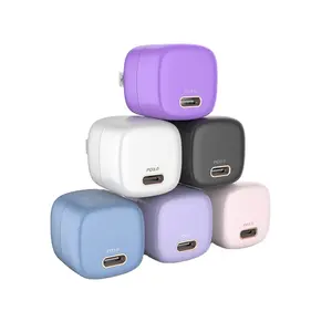 Cargador rápido portátil mini PD 20W US EU enchufe cubo cargador teléfono USB C cargador adaptador USB PD cargador de teléfono