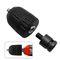 Portabrocas sin llave de 0.8-10 mm, adaptador de broca de rosca, juego de cabezales de conversión para taladro eléctrico