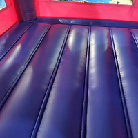 Château gonflable commercial écologique en PVC avec toboggan, combo multi-activités, toboggan, escalade et divertissement, garantie 12 mois