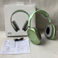 Casque sans fil supra-auriculaire audiophile dynamique P9 exclusif, directement de l'usine, haute qualité, autonomie de 3 à 5 heures pour écouteurs