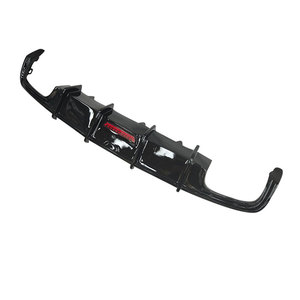Per <span class=keywords><strong>Audi</strong></span> <span class=keywords><strong>A6</strong></span> C8 KB stile ABS diffusore paraurti auto posteriore Bodykit diffusore Spoiler Spliter <span class=keywords><strong>2019</strong></span> 2024 - Product Image 2