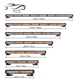 Đèn Khẩn Cấp 12V 36V Nhấp Nháy 6-47Inch 31CM 120CM Đèn <span class=keywords><strong>Led</strong></span> Cảnh Báo Thanh Chip COB Nhấp Nháy Cho Xe SUV <span class=keywords><strong>ATV</strong></span> Xe Tải Offroad - Product Image 1