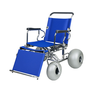 Kursi roda lipat mengambang pantai semua medan - Product Image 3