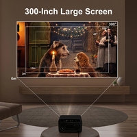 Projecteur intelligent Umiio K10-U8, home cinéma portable, 1080P, réunions et projecteur intelligent domestique, projecteur vidéo 4K, Wifi, mise au point automatique