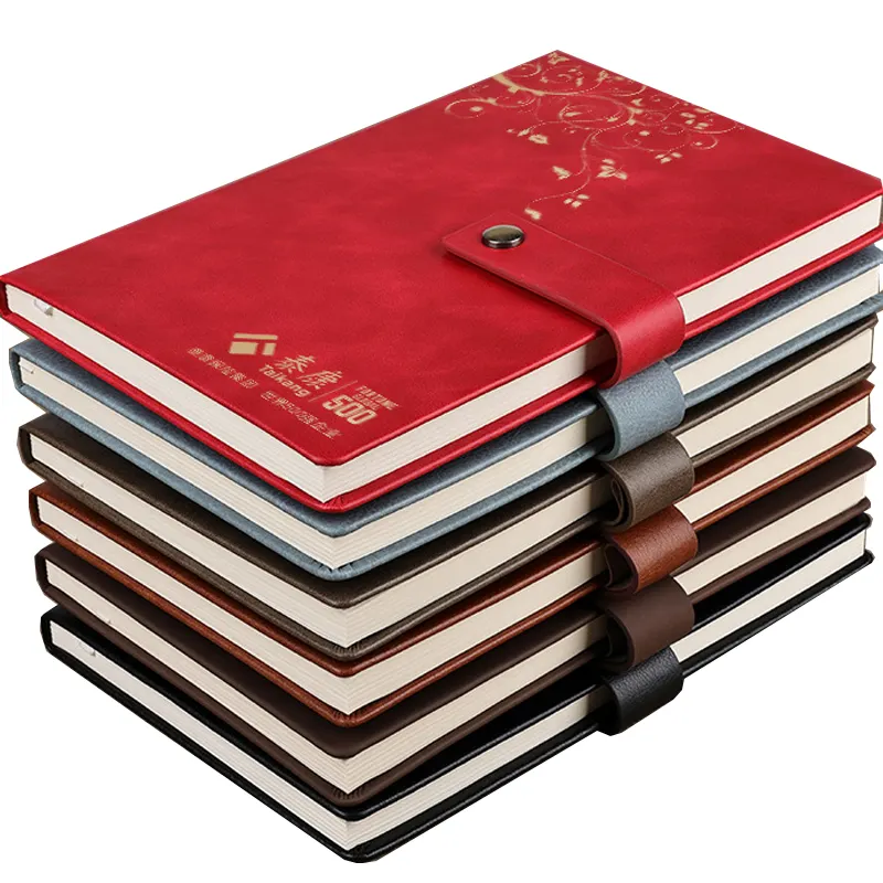 Custom Notebook Pu Leather Business Planner A5 B5 Notebook
