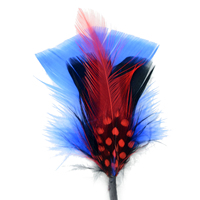 Épingle à chapeau personnalisée avec garniture en plumes véritables pour artisanat DIY, chapeau de cowboy, chapeau Fedora, costume, cosplay, accessoire de coiffure
