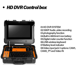 Cámara <span class=keywords><strong>de</strong></span> inspección <span class=keywords><strong>de</strong></span> tubería <span class=keywords><strong>de</strong></span> drenaje <span class=keywords><strong>de</strong></span> aguas residuales con localizador y receptor para detector <span class=keywords><strong>de</strong></span> <span class=keywords><strong>alcantarillado</strong></span>, 13 pulgadas, Monitor <span class=keywords><strong>de</strong></span> autoequilibrio 512HzPipeline - Product Image 2
