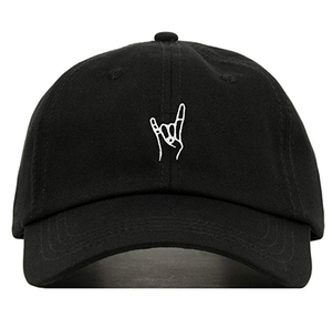 Gorras al por Mayor, Gorra de Rock sin Estructura con Bordado - Product Image 1