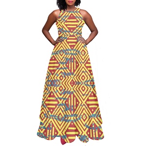 <span class=keywords><strong>Abito</strong></span> Estivo Elegante <span class=keywords><strong>Rosa</strong></span> Trendy Senza Maniche con Motivo Hawaiano per Donne, Stampa Personalizzata su Richiesta, Abbigliamento Estivo di Lusso per Donne - Product Image 5