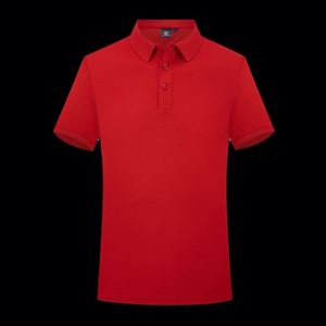Design High Quality Uniform Polyester 260gsm Cotton Men Polo T-shirt Custom Men's Embroidery Logo Polo T-shirt Polo Shirts - Product Image 1