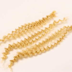 [HOHODREADS] Honey Blonde <span class=keywords><strong>Candy</strong></span> Bulk Hair Hecho de Virgin Remy Hair 100% Cheveux Humains Bulks Uso para trenzar y torcer - Product Image 5