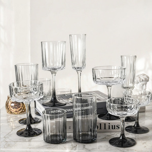 Magnifique ensemble de verres en cristal coloré, gobelets à eau, verres à vin personnalisés, flûtes à <span class=keywords><strong>champagne</strong></span> pour les fêtes - Product Image 3