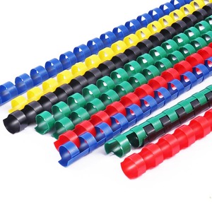 Foska Multi Couleur Blanc Jaune Rouge Vert Bleu Noir Lumière et Anneau de <span class=keywords><strong>Reliure</strong></span> Spirale en Plastique Portable pour Étudiants et Collègues - Product Image 5