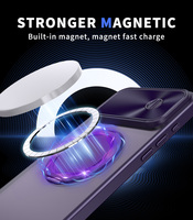 TPU PC Nouveau Design Pop-up Fenêtre 360 Degrés Rotation Magnétique Téléphone étui pour iphone 16 17 Pro Air Max 15 14 13 12 11 Pro Max Plus