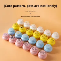 Urne funéraire en céramique pour chats et chiens, faite à la main, scellée, pour la collecte des cendres et des poils d'animaux, articles funéraires commémoratifs