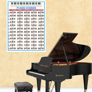Acorde de <span class=keywords><strong>Piano</strong></span> Spectrum <span class=keywords><strong>Acordes</strong></span> portátiles Hoja de trucos Papel Acorde de <span class=keywords><strong>Piano</strong></span> electrónico Diagrama de dedo Práctica de digitación - Product Image 6