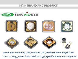 Seul Viousys-sistema de inspección de espectro de la piel, dispositivo SVC <span class=keywords><strong>UVB</strong></span> <span class=keywords><strong>311nm</strong></span> 320nm 315nm SMD 3535, 310nm UV LED - Product Image 4