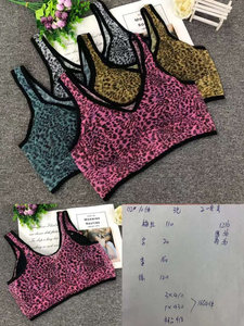 Nouveau élégant tigre imprimé femme <span class=keywords><strong>Sport</strong></span> impression soutien-gorge dames doux confortable Sublimation soutien-gorge - Product Image 2