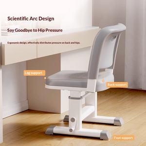 Chaise d'étude réglable à manivelle pour enfants et étudiants, idéale pour l'école à domicile - Product Image 6