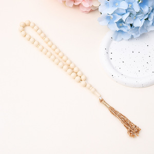 33pcs 12mm Big <strong>Beads</strong> Accessories Muslim Prayer Acrylic Islamic <strong>Large</strong> Muslim Arabic Resin Religious Prayer Rosary <strong>Bracelets</strong> - Product Image 6