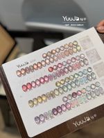 YUUJA 2026 Nouveau Kit de 32 Couleurs de Gel Ongles Effet Œil de Chat Flash Haute Qualité Longue Durée Non Toxique Gel UV pour Salon de Manucure Vente en Gros ODM/OEM