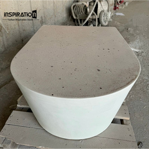 Tavolino Rustico <span class=keywords><strong>in</strong></span> Cemento per Esterni, Stile Crema, Direttamente dalla Fabbrica, per <span class=keywords><strong>Giardino</strong></span> e Patio - Product Image 2