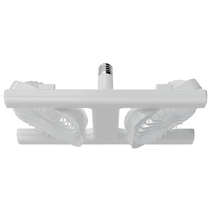 Portalampada E27 Creativo <span class=keywords><strong>con</strong></span> Ventilatore a LED per Soggiorno, Ventilatore da <span class=keywords><strong>Soffitto</strong></span> <span class=keywords><strong>con</strong></span> Luce per Camera da Letto e Sala da Pranzo, Potente Elettrico - Product Image 1