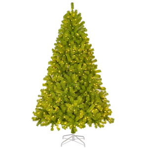 <span class=keywords><strong>Sapin</strong></span> <span class=keywords><strong>de</strong></span> <span class=keywords><strong>Noël</strong></span> <span class=keywords><strong>artificiel</strong></span> floqué <span class=keywords><strong>de</strong></span> luxe <span class=keywords><strong>de</strong></span> 6,5 pieds avec lumières LED <span class=keywords><strong>pré</strong></span>-éclairées multicolores, base autoportante, haute qualité pour usage intérieur - Product Image 1